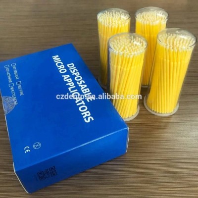 Colorful Micro Brush Dental Material Disposable Micro Applicator Brush